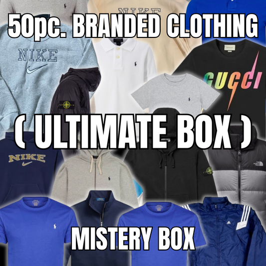 50pc. BRANDED MISTERYBOX (ULTIMATE BOX)