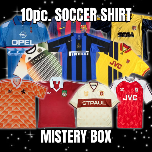 10pc. SOCCER SHIRT BOX